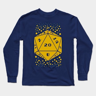 D&D D20 Pixels Long Sleeve T-Shirt